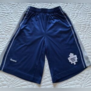 Reebok NHL Toronto Maple Leaf Shorts- Boys Size M (10/12)